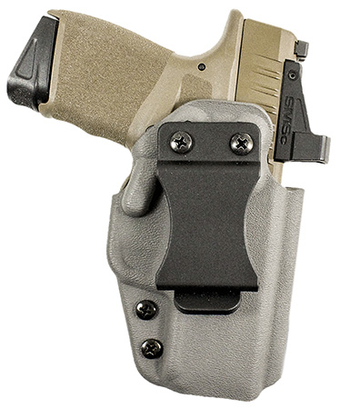 [792695379225] DeSantis Gunhide 220LA1LZ0 Mean Streak  IWB Pewter Gray Kydex/ Fits Glock 19/45/23/32 Belt Clip Mount Right Hand