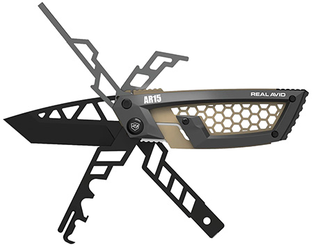 [813119015243] Real Avid AVGTEAR Gun Tool Edge AR-15 Stainless Steel AR-Platform 2.60" Tanto