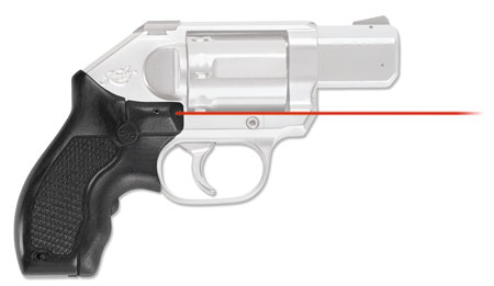 [610242006847] Crimson Trace 0153301 Lasergrips Master Series Kimber K6S, Red Laser Slatewood