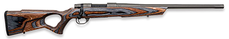 [747115455409] Weatherby VHB308NR0T Vanguard Spike Camp 308 Win 5+1 20" Tungsten Gray Cerakote #3 Fluted Threaded Barrel, Tungsten Gray Cerakote Drilled  &  Tapped Steel Receiver, Boyd's Fixed Thumbhole Laminate Stock