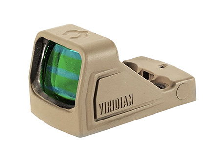 [850060550317] Viridian 9810142 RFX11  Flat Dark Earth 1 x 16 mm x 22 mm 3 MOA Green Dot