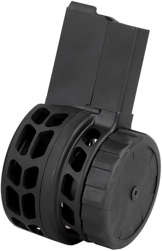 [810099630961] WARRIOR SYSTEMS MFG CO W15ABSK1 Warrior Skeletonized 50rd 5.56x45mm Fits AR-15 Armor Black Aluminum