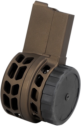 [810099631029] WARRIOR SYSTEMS MFG CO W15MBSK1 Warrior Skeletonized 50rd 5.56x45mm Fits AR-15 Midnight Bronze Aluminum