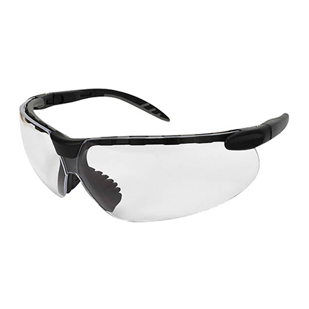 [674326381473] RAD CSB105-11CS BALLISTIC GLASSES TEL TEMPLES CLR