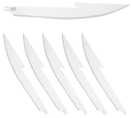 [743404201948] Outdoor Edge RR506 Replacement Blades 500 6 Blades, Boning/Fillet 5" 420J2 SS Blade