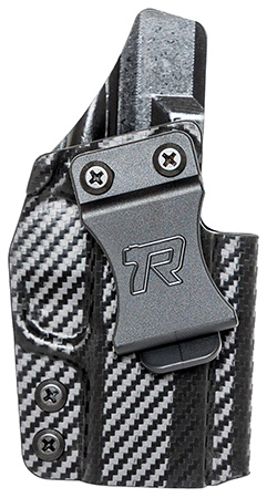 [840111328224] Rounded Gear SSRP365XMACROCFRHVAR Kydex  IWB Black Kydex Fits Sig P365 X Macro Belt Clip Right Hand