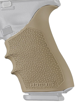 [743108170236] Hogue 17023 Grip Sleeve Handall Beavertail Flat Dark Earth Rubber
