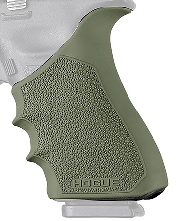 [743108170311] Hogue 17031 Grip Sleeve Handall Beavertail OD Green Rubber