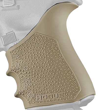[743108170533] Hogue 17053 Grip Sleeve Handall Beavertail Flat Dark Earth Rubber