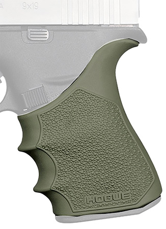 [743108182116] Hogue 18211 Grip Sleeve Handall Beavertail OD Green Rubber