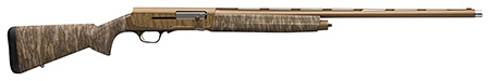 [023614677154] Browning 0118472005 A5 Wicked Wing 12 Gauge with 26" Barrel, 3.5" Chamber, 4+1 Capacity, Burnt Bronze Cerakote Metal Finish  &  Mossy Oak Bottomland Synthetic Stock Right Hand (Full Size)