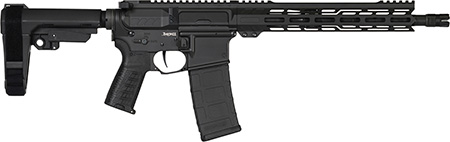 [810148623609] CMMG 30AB20FAB Banshee MK4 300 Blackout 30+1 12.50" Black Nitride Medium Taper Threaded Barrel, EML 7" M-LOK Handguards, Black Armor Cerakote Aluminum Picatinny Rail Receiver, CMMG Zeroed Grips
