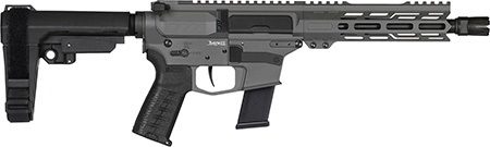 [810148624019] CMMG 45AF30FTNG Banshee MKG 45 ACP 13+1 8" Black Nitride Medium Taper Threaded Barrel, EML 4" M-LOK Handguards, Tungsten Aluminum Picatinny Rail Receiver, CMMG Zeroed Grips