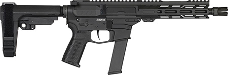 [810148623814] CMMG 40A330FAB Banshee MKGS 40 S&W 22+1 8" Black Nitride Medium Taper Threaded Barrel, EML 7" M-LOK Handguards, Black Armor Cerakote Aluminum Picatinny Rail Receiver, CMMG Zeroed Grips, Ambidextrous