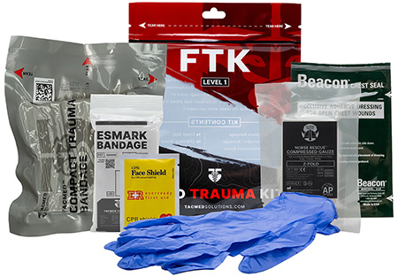 [611401600869] TACMED 80-0115 LEVEL 1 FIELD TRAUMA KIT