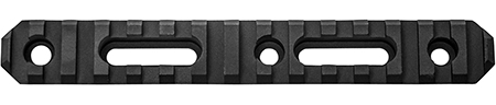 [811071011914] GrovTec US Inc GTSW191 6 Inch 15 Slot Stock AR  Black Anodized