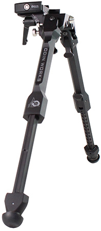 [850048530317] Odin Works BPPRIZMARCABLK Precision Bipod Arca Black 4.0"-14.50" 6061 Aluminum/303 Stainless Steel