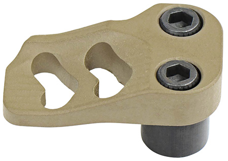 [856205005483] Odin Works ACCXMR2FDE G2 Extended Magazine Release AR-15 Cerakote Flat Dark Earth 6061 Aluminum