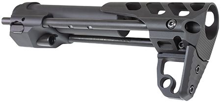 [850005271024] Odin Works OSCQSBLK Close Quarters Rifle Stock Black 6061-T6 Aluminum Compatible w/ AR-15/M4/5.56/223