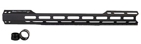 [850048530577] Odin Works FRPR15TABLK Tangent Forend  Black 6061 Aluminum 15.5" Long Compatible w/ Ruger Precision Rifle