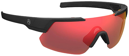 [840815147886] Magpul MAG104410011140 Defiant Eyewear Gray Red Lens Black Frame