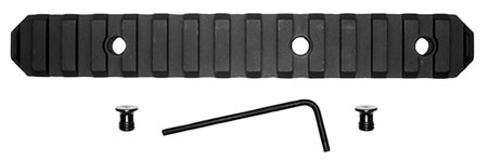 [811071012300] GrovTec US Inc GTSW230 6 Inch 15 Slot Keymod  Black Anodized