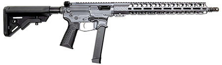 [810033782763] Battle Arms Development XIPHOS001 Xiphos  30+1 16" Black Barrel, Combat Gray Picatinny Rail Aluminum Receiver, M-LOK Handguard, Black Synthetic Stock, Adj Black Grip