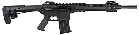[796167791898] Iver Johnson Arms STRYKER1 Stryker 1 12 Gauge Semi-Auto 5+1 20" Black Steel Barrel, Black Picatinny Rail Receiver, Adj Cheekrest Black Synthetic Stock