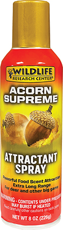 [024641007358] Wildlife Research 735 Food Scent Attractant Spray Acorn Supreme Scent 8 oz Aerosol