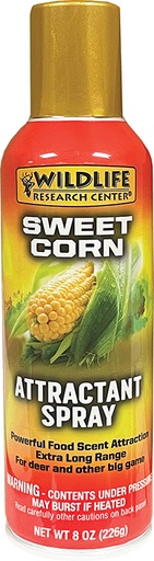 [024641007389] Wildlife Research 738 Food Scent Attractant Spray Sweet Corn Scent 8oz Aerosol