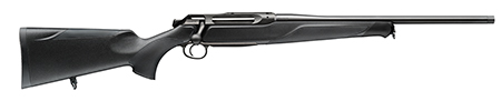 [810496024752] Sauer 80117636 505 XT Full Size 7mm Rem Mag 2+1 24" Titanium Gray Threaded Barrel, Saddle Mount Steel Receiver, Black Fixed Synthetic Stock