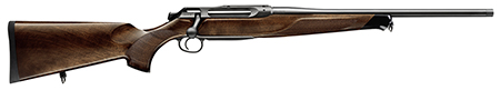 [810496024868] Sauer 80117097 505 Lux Full Size 270 Win 3+1 24" Matte Blued Threaded Barrel, Matte Blued Saddle Mount Steel Receiver, Grade 5 Wood Fixed Stock