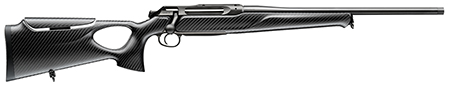 [810496025056] Sauer 80117118 505 Synchro XTC Full Size 308 Win 3+1 22" Matte Blued Threaded Barrel, Matte Blued Saddle Mount Steel Receiver, Black Thumbhole w/Adj Comb Carbon Fiber Stock