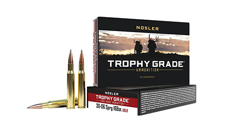 [054041601023] Nosler 60102 Trophy Grade Long-Range 30-06Springfield 168gr Nosler Spitzer AccuBond Long Range 20 Per Box/10 Case