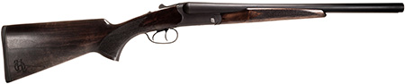 [727962709849] Heritage Mfg BL2018BK Badlander  20 Gauge Break Open 2rd 18.50" Black Chrome Side By Side Barrel  &  Receiver, Fixed Turkish Walnut Stock