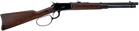 [727962709641] Heritage Mfg H92045161 92 Ranch Hand 45 Colt (Long Colt) 8rd 16.50" Black Polished Steel Barrel, Black Polished Alloy Steel Receiver, Fixed Hardwood Stock