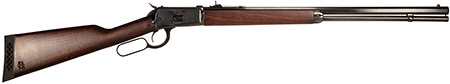 [727962709771] Heritage Mfg H9235724F1 92 Ranch Hand 38 Special +P/357 Mag 12rd 24" Black Oxide Steel Barrel, Black Oxide Receiver, Fixed Hardwood Stock