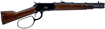 [727962709788] Heritage Mfg RH92357121 92 Ranch Hand 38 Special +P/357 Mag 6rd 12" Black Oxide Steel Barrel  &  Receiver, Fixed Hardwood Stock