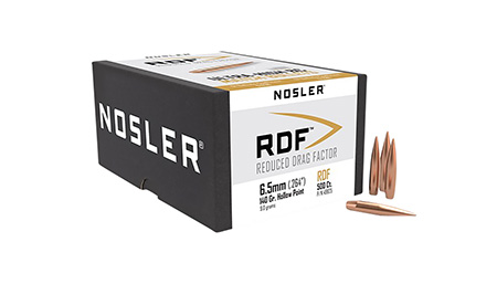 [054041498258] Nosler 49825 RDF Match 6.5Creedmoor 140gr Hollow Point Boat Tail 500/Box