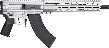 [810148623166] CMMG 86A8E0BTI Dissent MK47 7.62x39mm 30+1 12.50" Black Nitride Threaded Barrel, M-LOK Handguards, Titanium Cerakote Aluminum Picatinny Rail Receiver