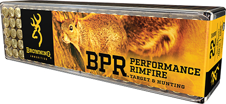 [020892103597] Browning Ammo B194122100 BPR Performance Rimfire  22LR 40gr Hollow Point 100 Per Box/10 Case