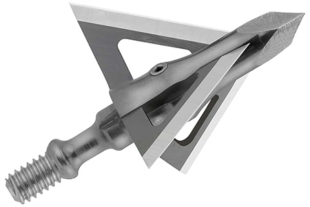 [050301292000] Muzzy 292 Trocar XB Broadhead 3-Blade Solid Stainless Steel Ferrule Blades 100 gr/ 3 Per Pack