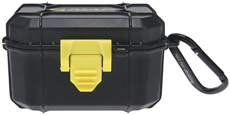 [888151038642] NAP NAPBHDCASE Broadhead Case Black/Yellow ABS/Aluminum