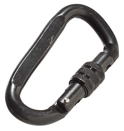 [813094021420] Muddy MUD-MSA060 Carabiner Safety Harness Black Steel
