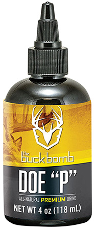 [021291708260] The Buck Bomb BB-200009 Buck Bomb Doe P Doe/Fawn Attractant 4 oz Dropper Bottle