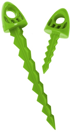 [850061498144] Targettack Llc  Targettack  Lime Green Polycarbonate Plastic 1"/3" For Paper/Vinyl Targets 12 Pack *Variety