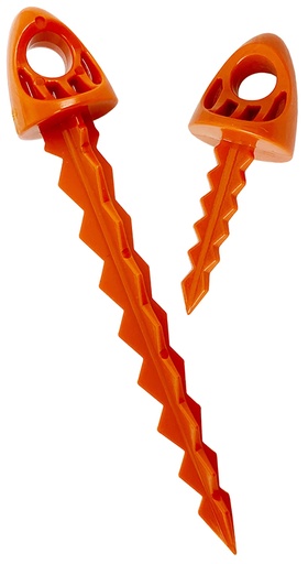 [850061498120] Targettack Llc  Targettack  Orange Polycarbonate Plastic 1"/3" For Paper/Vinyl Targets 12 Pack *Variety