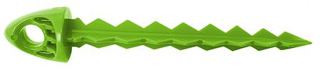 [850061498083] Targettack Llc  Targettack  Lime Green Polycarbonate Plastic 3" For Paper/Vinyl Targets 6 Pack