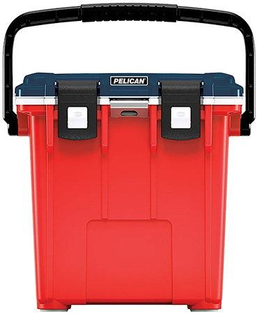 [825494069650] Pelican 20Q5REDBLUWHT Personal Cooler Elite Red/White/Blue Polypropylene 20 QT