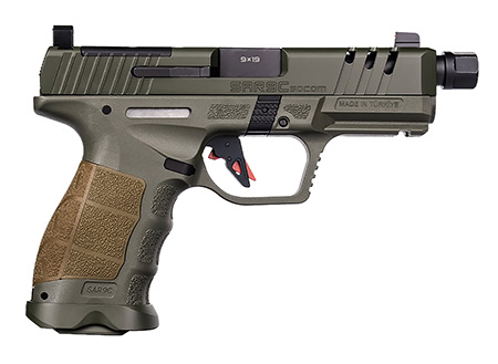 [810075874068] SAR USA SAR9CSOCOMOD SAR9 C SOCOM Compact Frame 9mm Luger 15+1/21+1